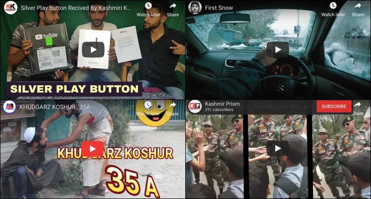 9 most popular types of Kashmiri YouTube channels you can follow today |  Free Press Kashmir